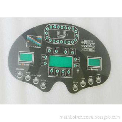 Water-proof Textured Membrane Custom Switch Keypads With Gl